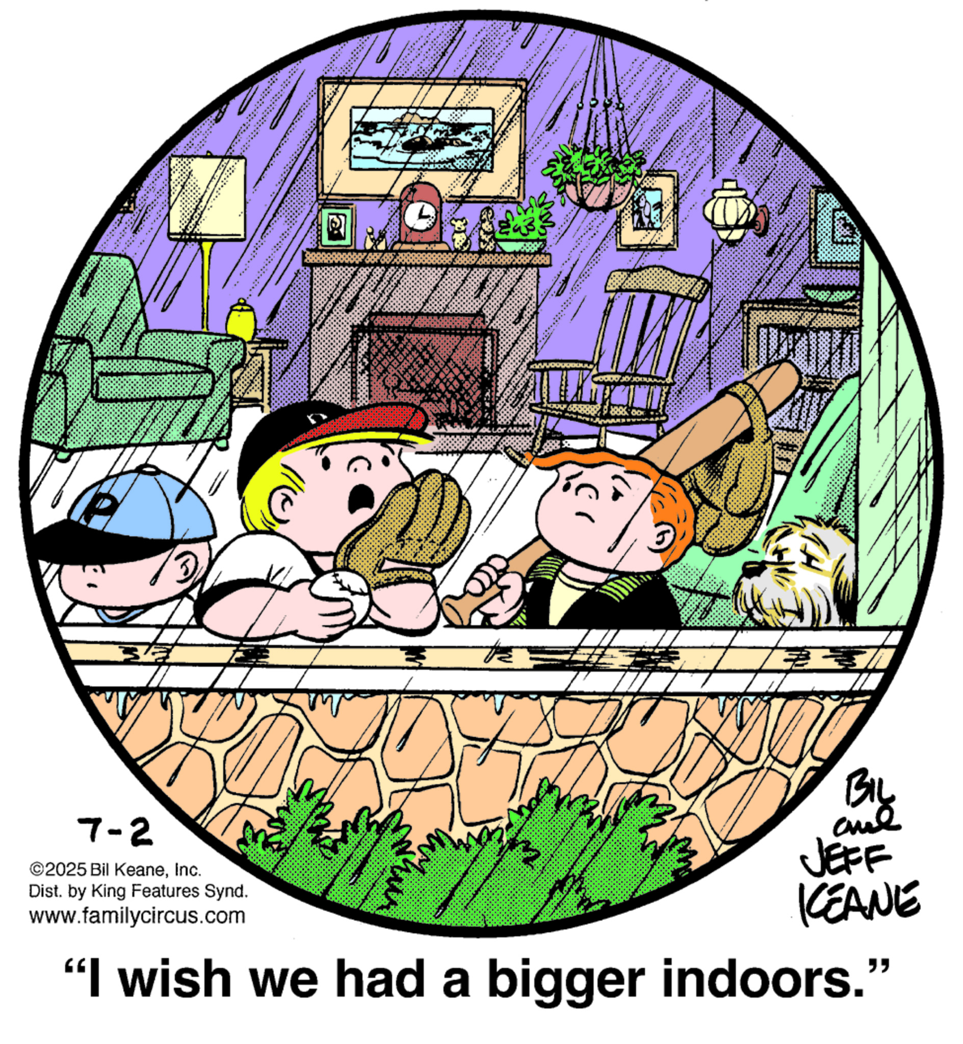 The Family Circus comic