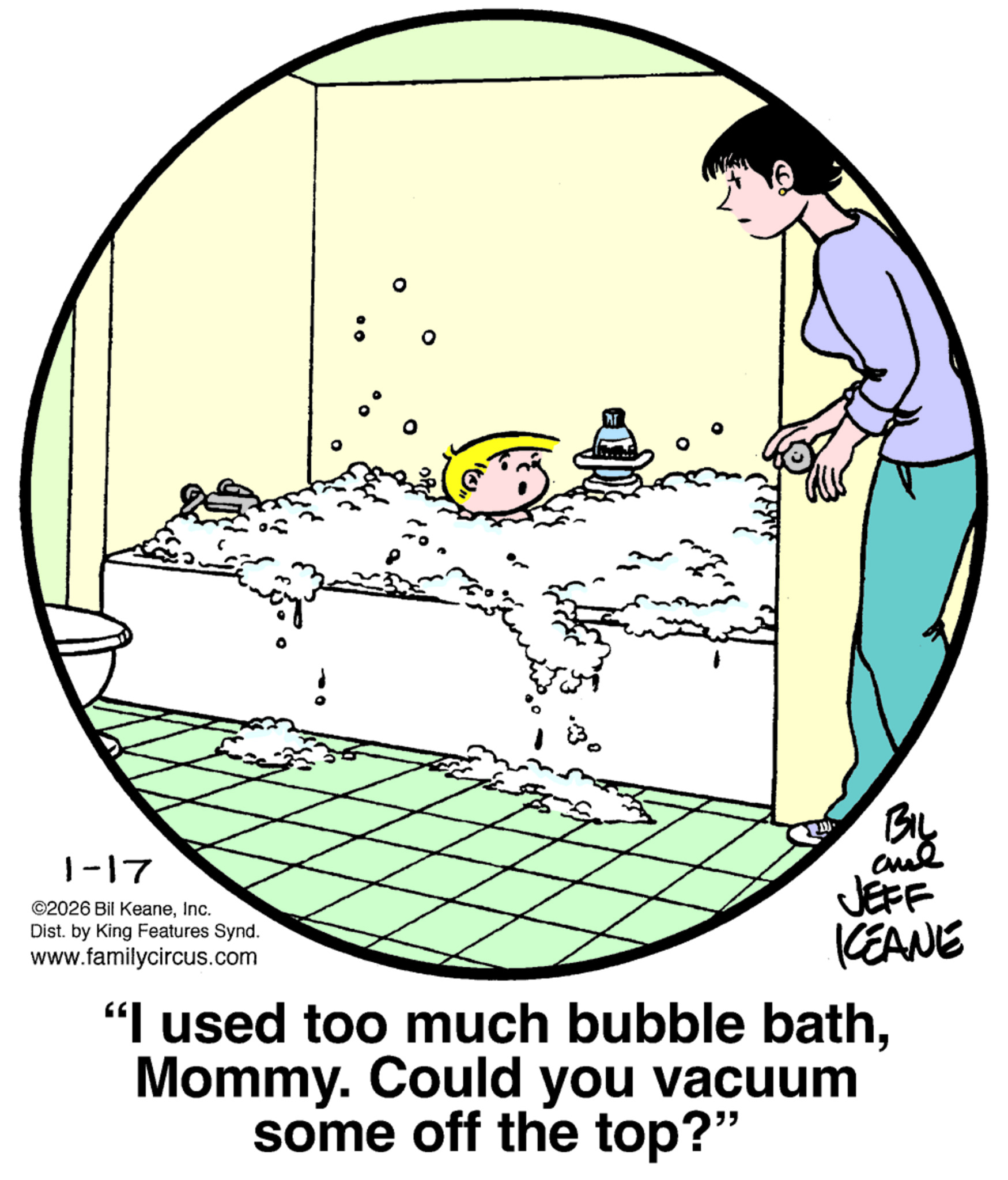 The Family Circus comic