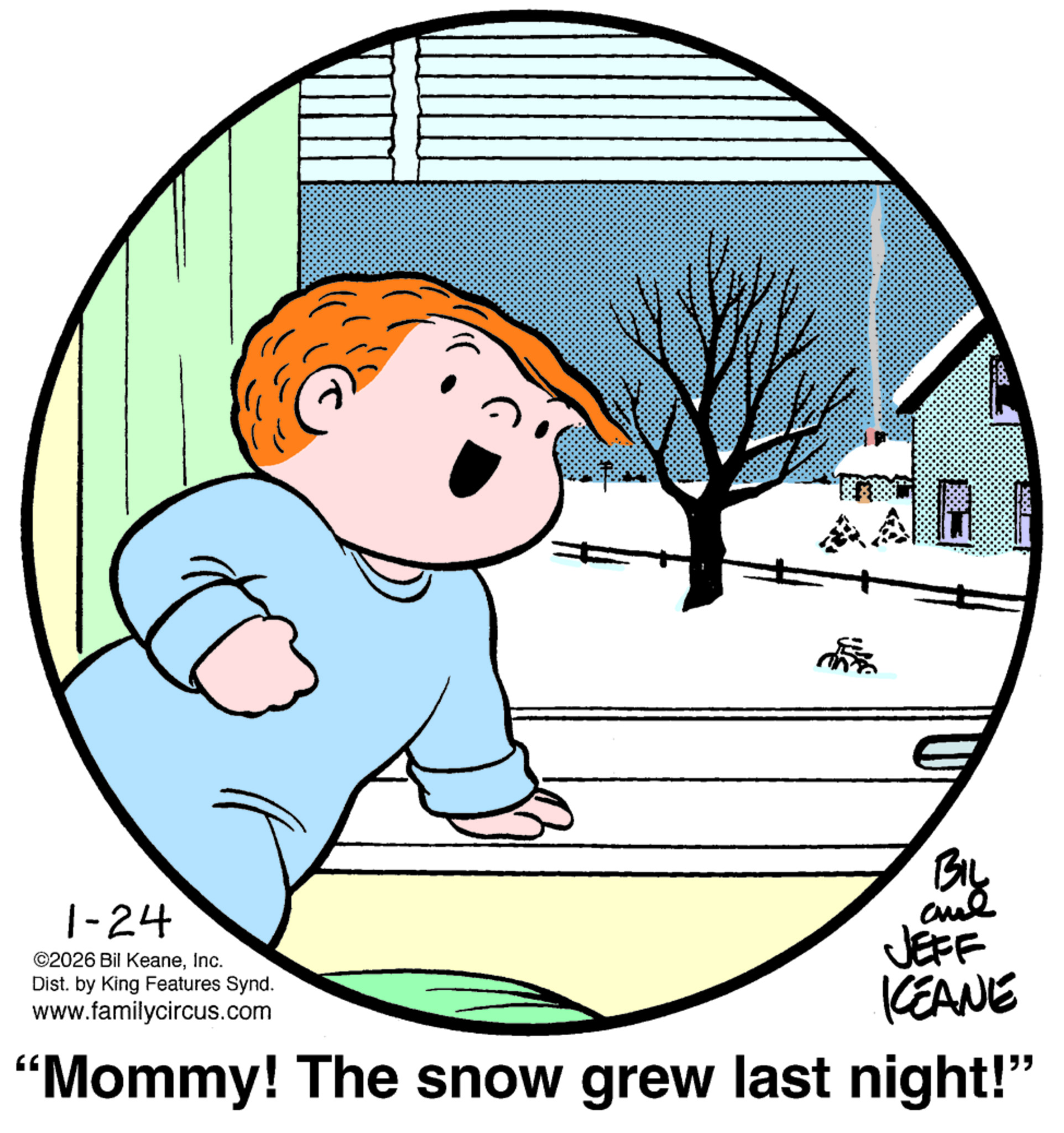 The Family Circus comic