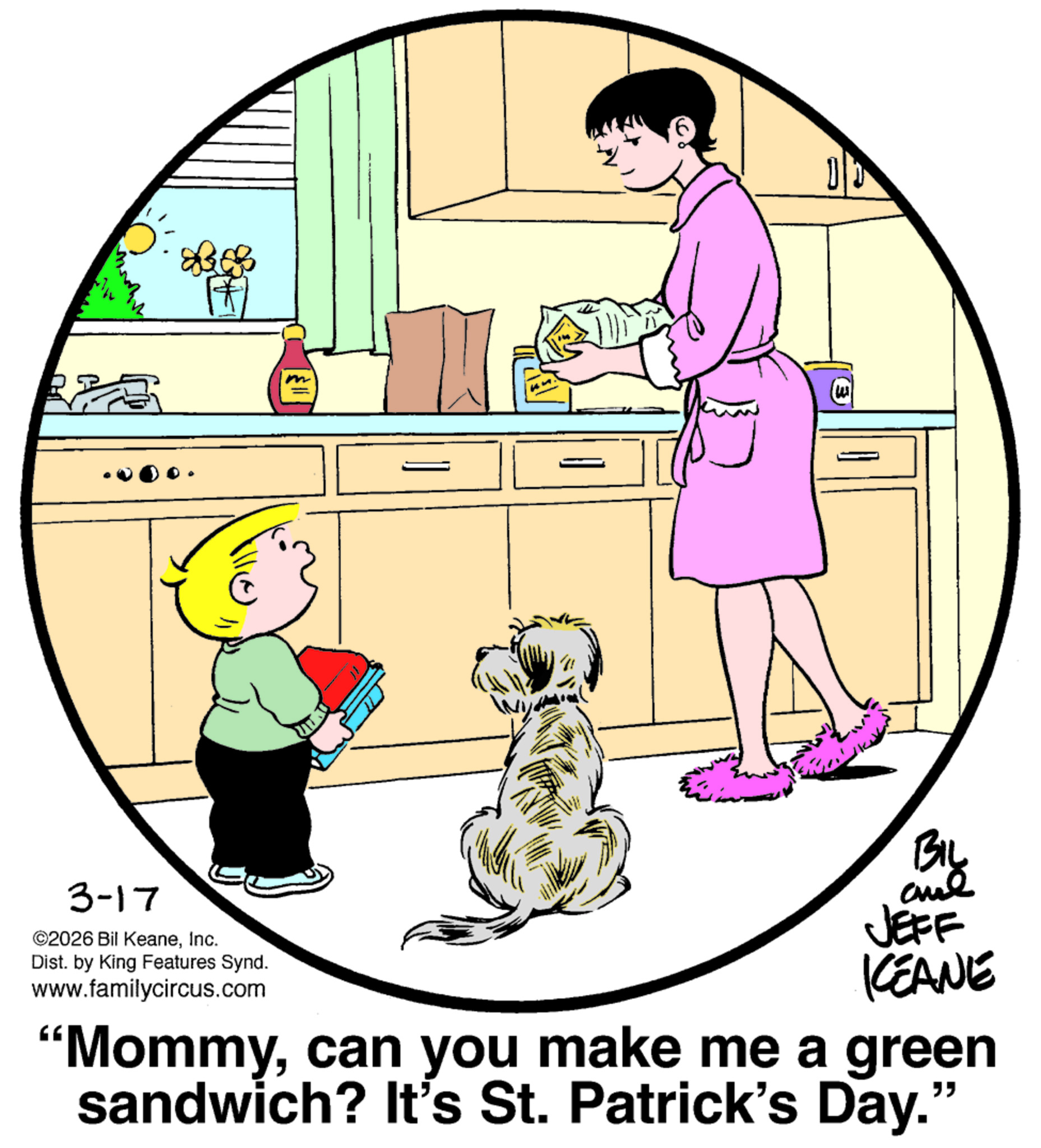 The Family Circus comic