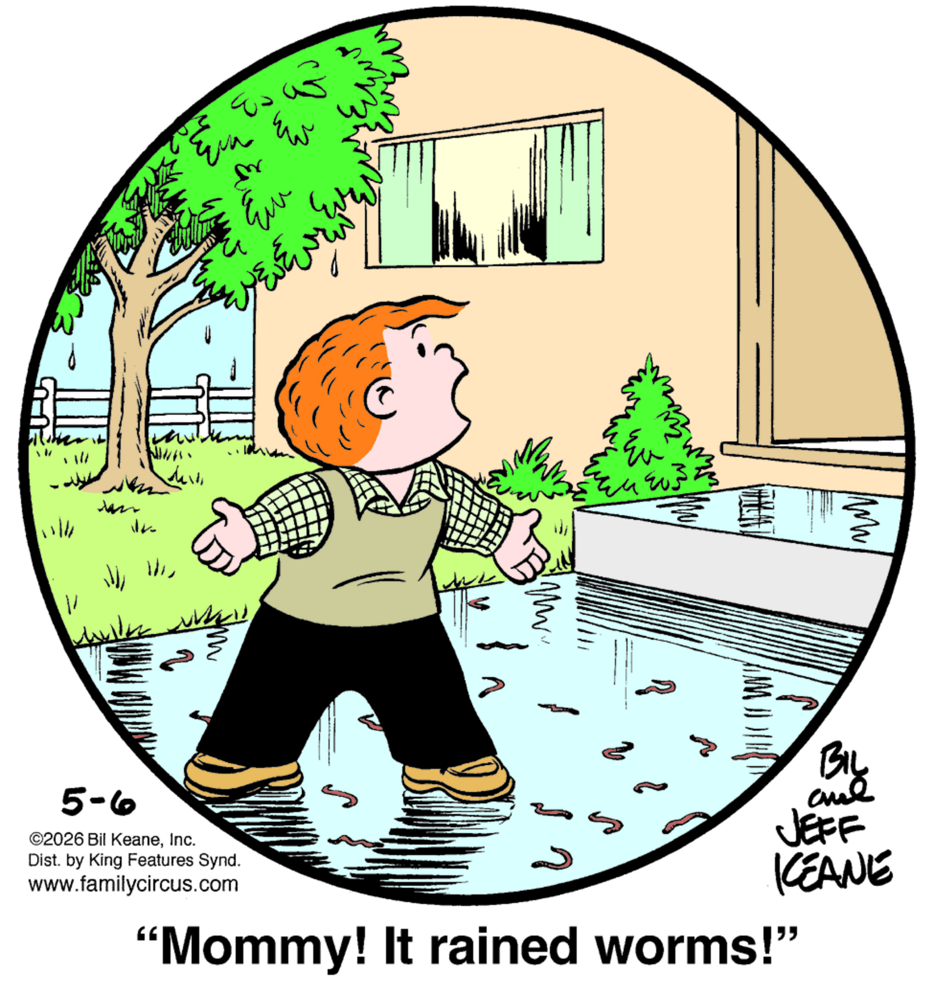 The Family Circus comic