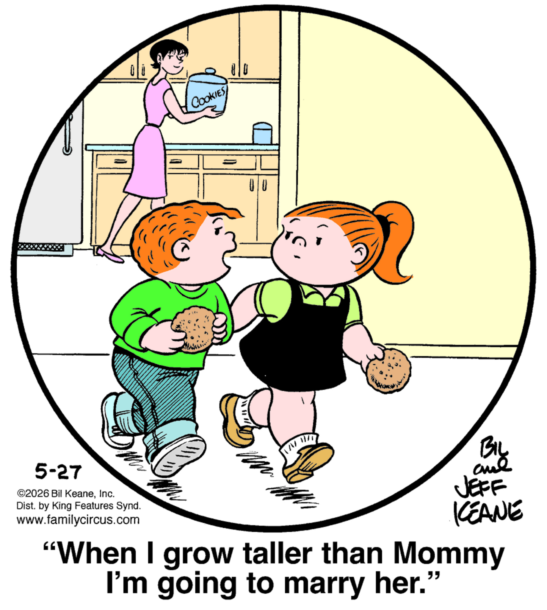 The Family Circus comic