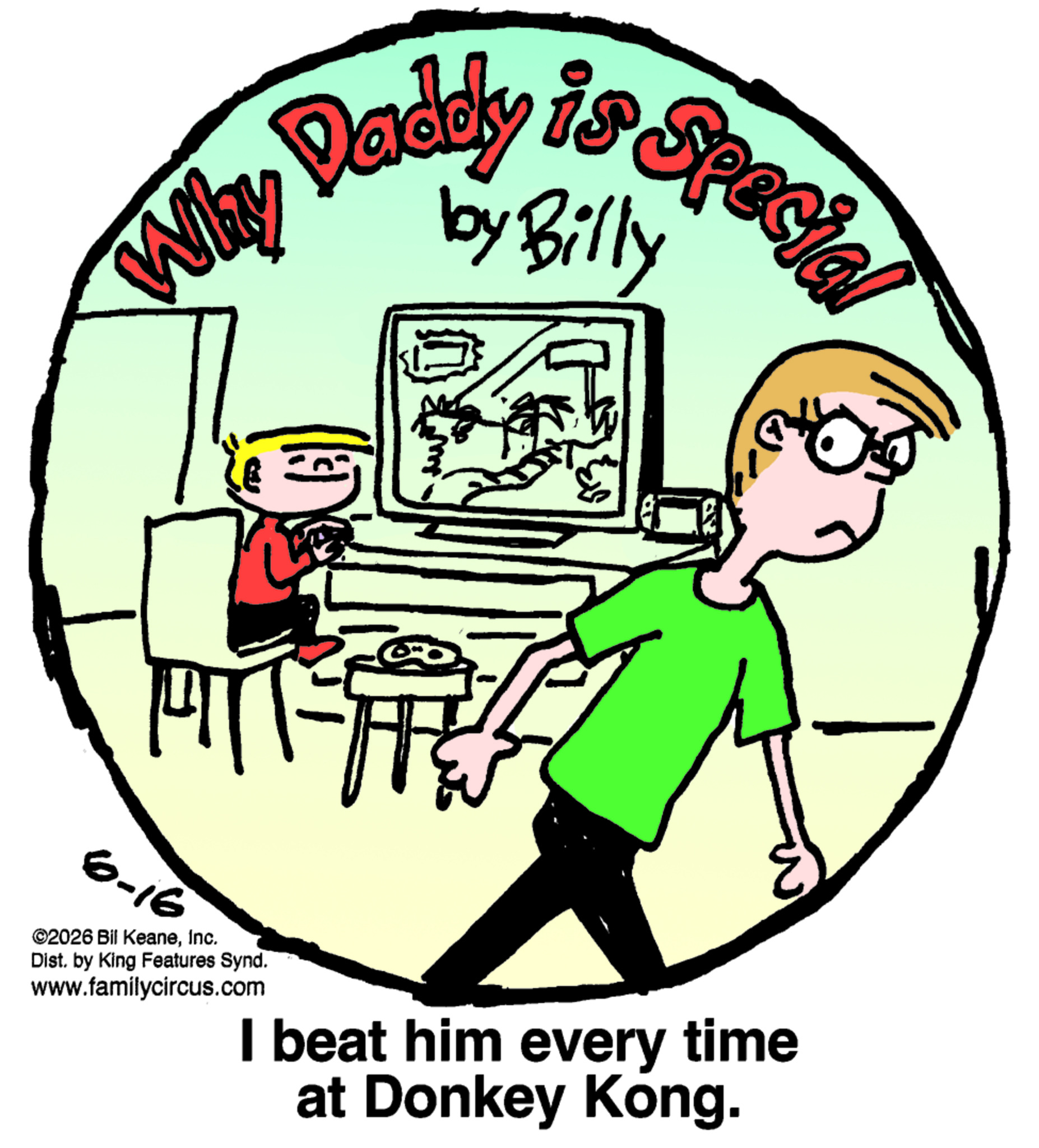 The Family Circus comic