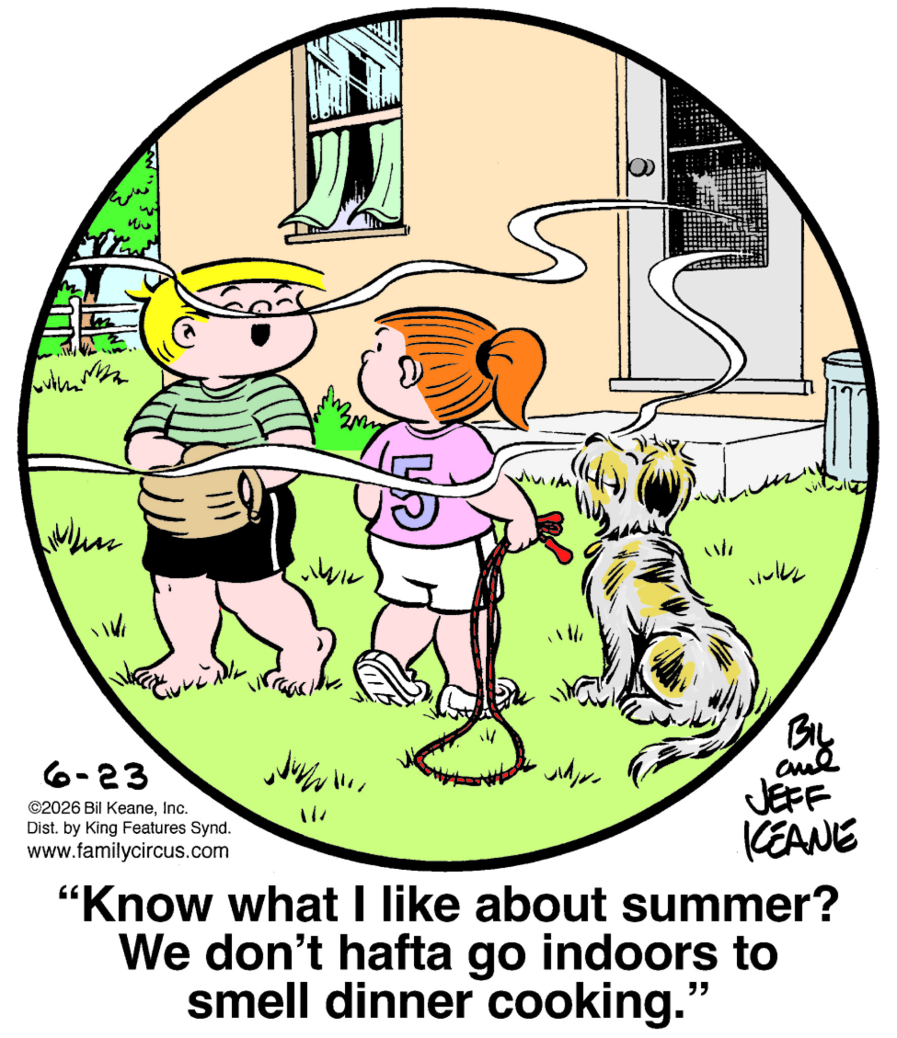 The Family Circus comic