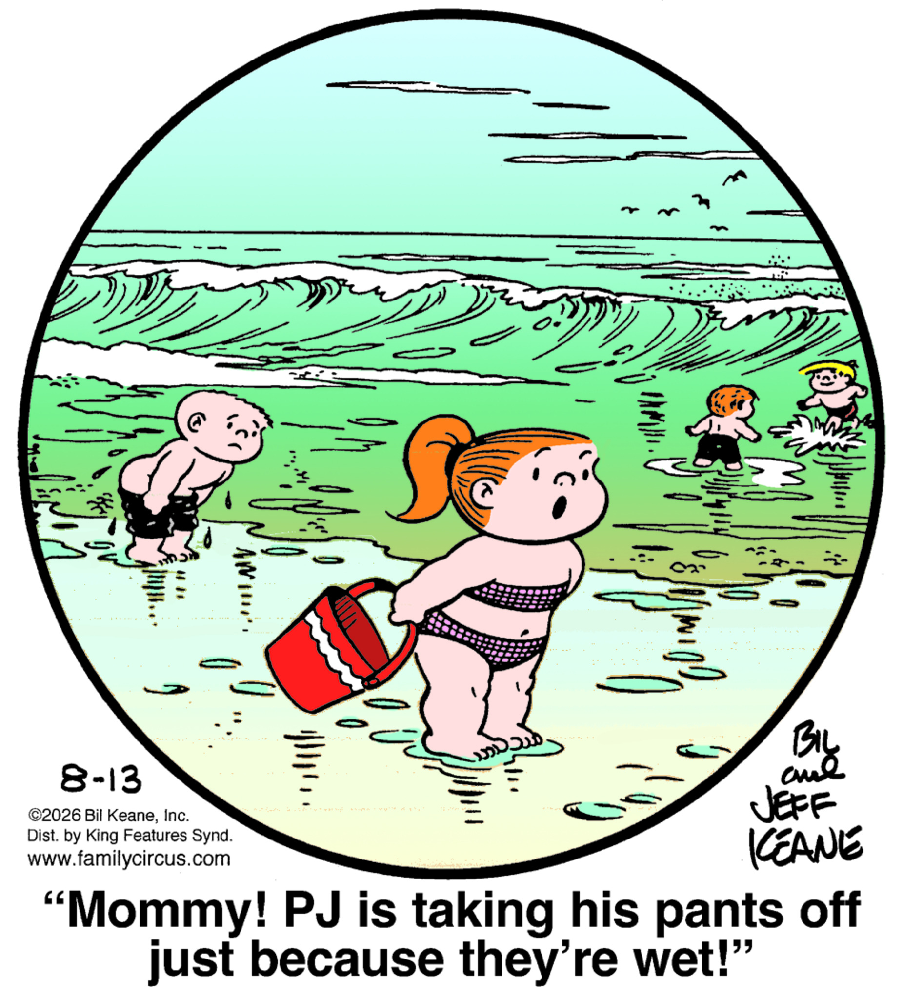 The Family Circus comic
