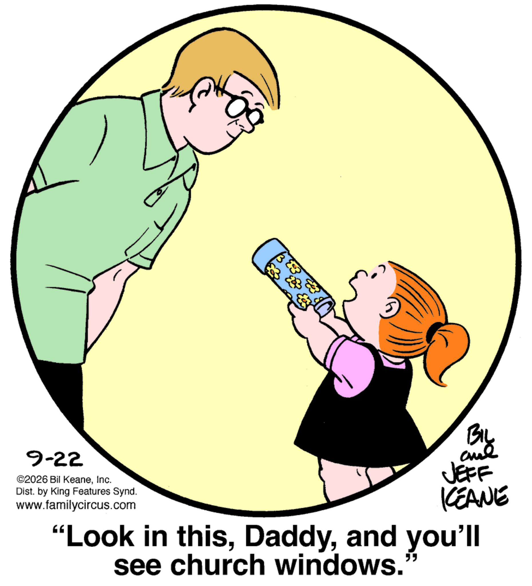 The Family Circus comic