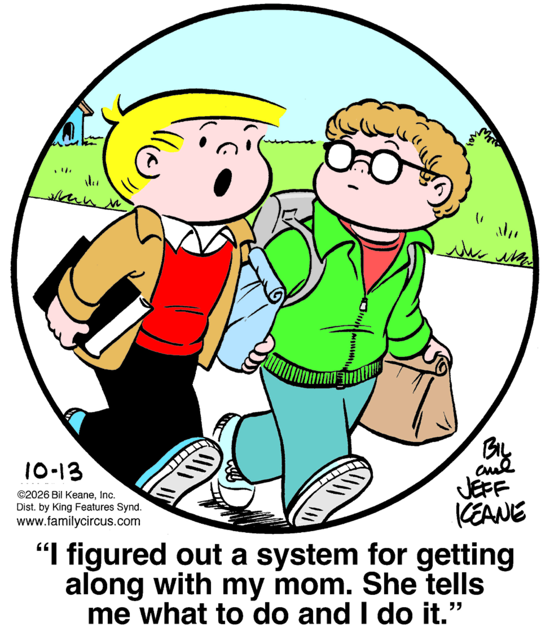 The Family Circus comic