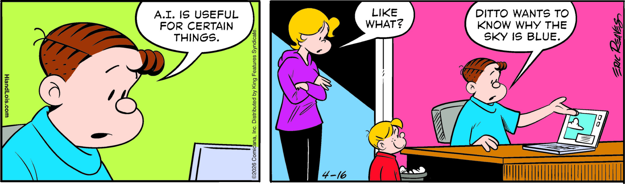 Hi and Lois comic
