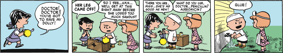 Peanuts Begins comic
