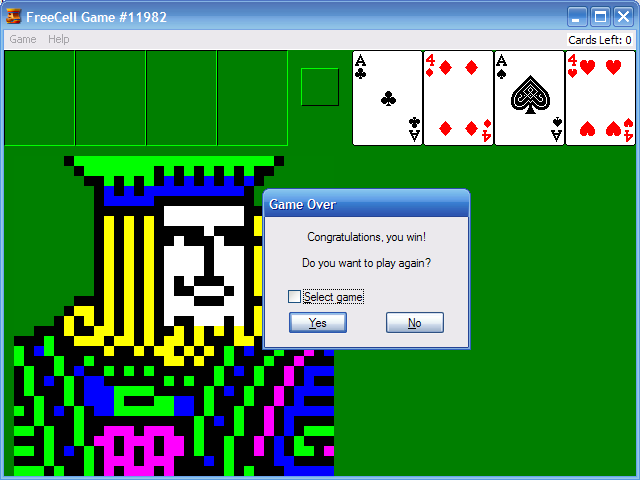 how to get original freecell game