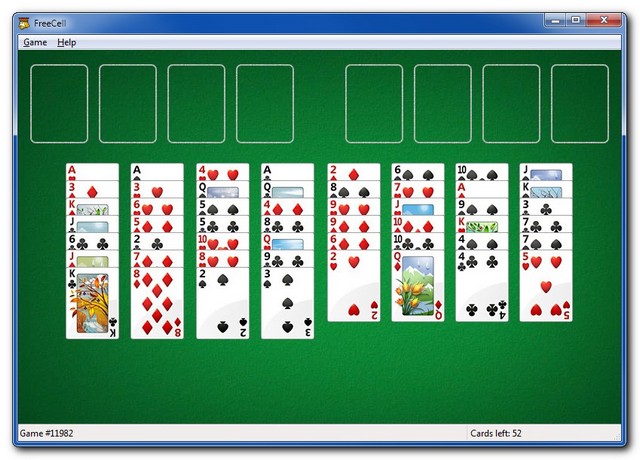 Freecell game 11982