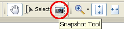 Snapshot tool in Acrobat Reader