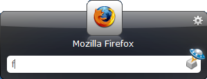 Screenshot of launchy with Firefox