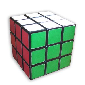 A solved Rubik's Cube