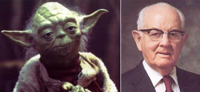 Yoda and Spencer W. Kimball
